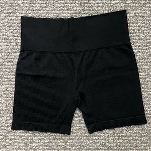 Target Colsie Black Ribbed Shorts